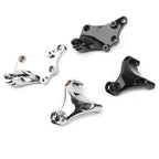 2X Rear Footrest Peg Mount Bracket for Harley Sportster XL1200C (2014–2021)