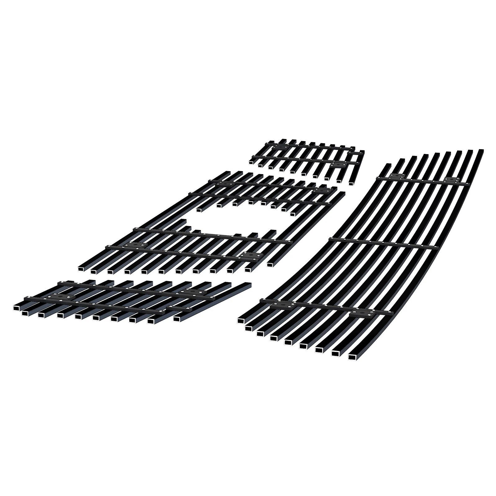 Stainless Black Billet Grille Combo for Nissan Armada (2008-2015)