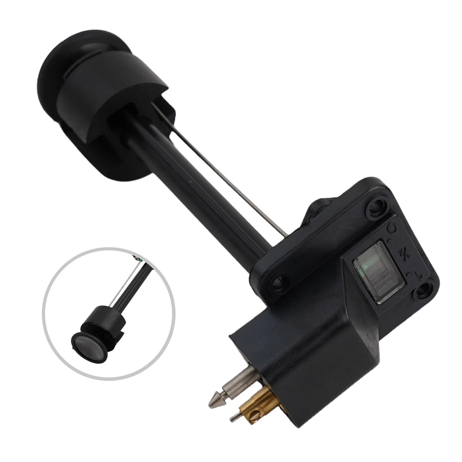 Fuel Gauge Assembly for Outboard Boat Fuel Tank Connector Pickup