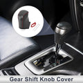 1 Pc Gear Shift Knob Cover for Mazda CX-30 (2020–2021) Black Carbon Fiber Red