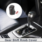 1 Pc Gear Shift Knob Cover for Mazda CX-30 (2020–2021) Black Carbon Fiber Red
