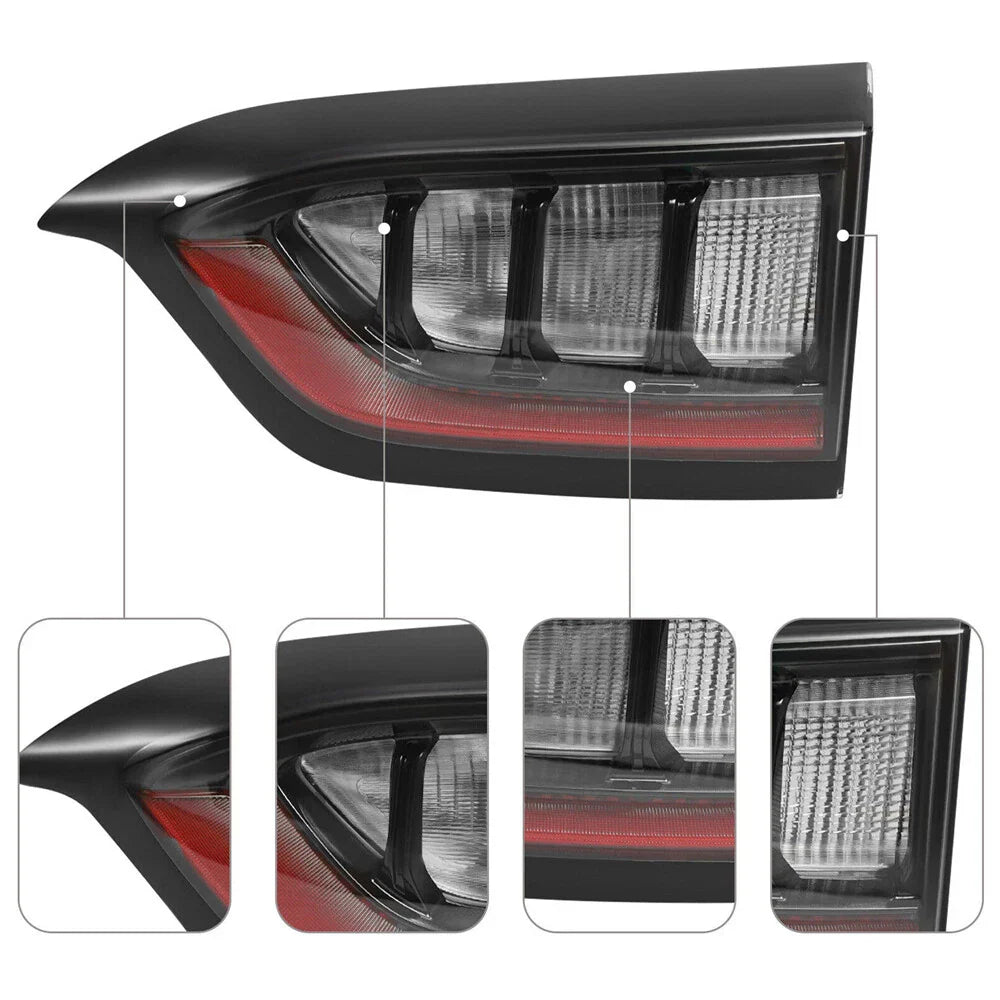 Inner Rear LED Tail Light Brake Stop Lamp for Jeep Cherokee (2019-2021)