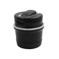 Ashtray Holder for BMW - Blue LED Light Black Shell, Smoke Removal