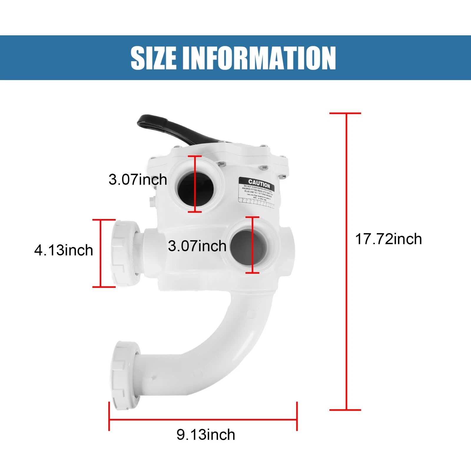 Multiport Valve 2'' for Pentair Triton & Quad Pool/Spa