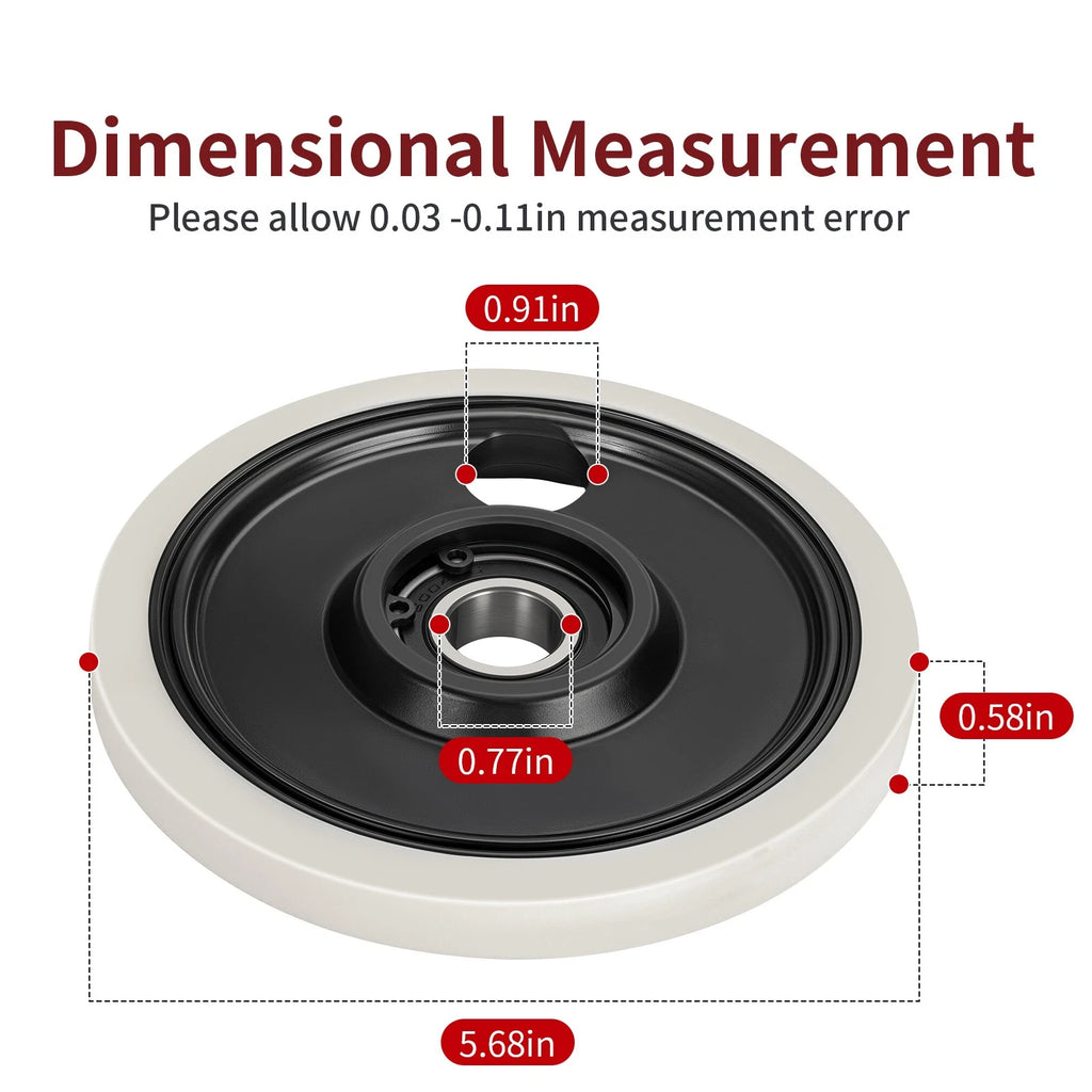 Wheel Assembly 1590457 for Polaris SKS 800/850 146in (2018–2019)