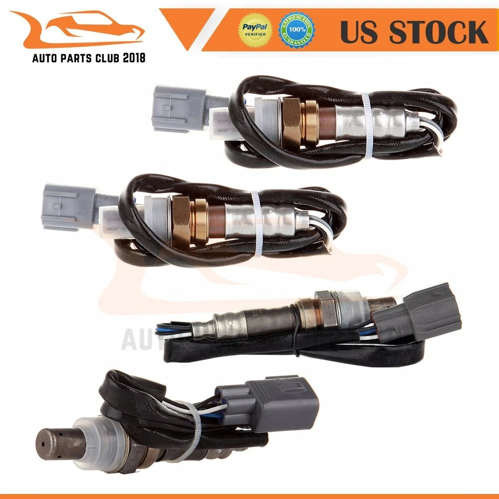 Set of 4 Oxygen Sensors for Toyota RAV4 (2001–2003)