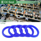 Set of 5 Oil Seal Rotary Shaft Seal 32x40x5mm High Pressure Blue