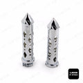 Chrome Spike Hand Grip for Harley XL Sportster Road King (25mm 1")