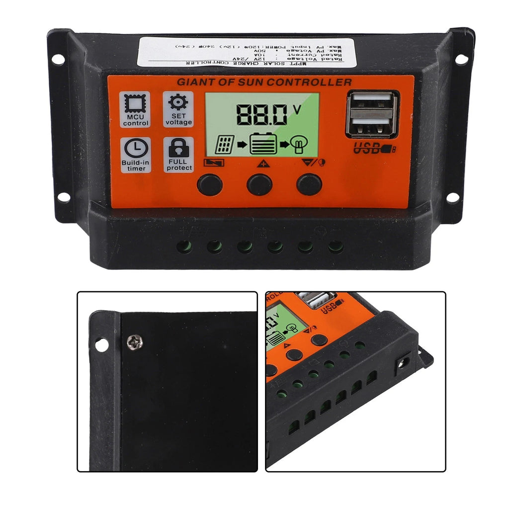 MPPT Solar Battery Regulator for Trucks and Engineering Vehicles