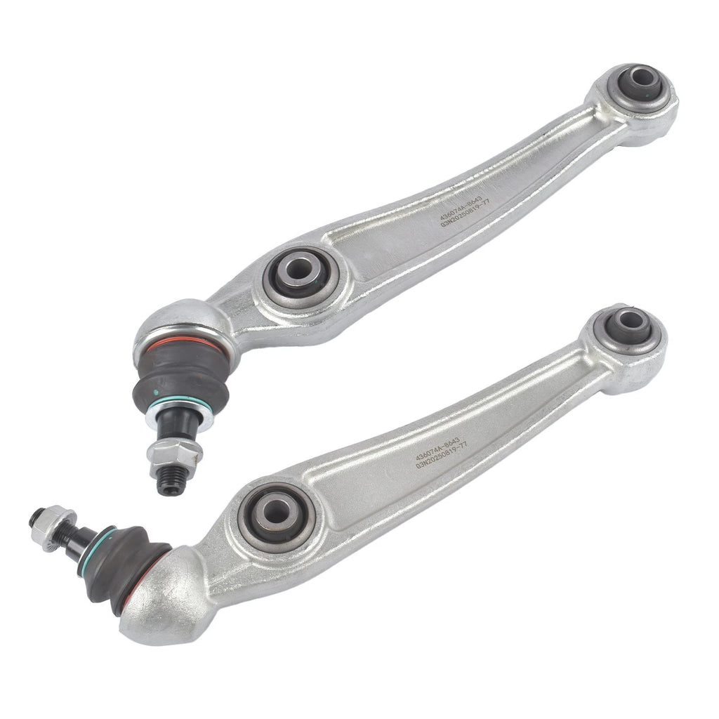 Set of 2 Front Lower Rearward Control Arms w/ Ball Joint for BMW X5 X6 (2007–2014)