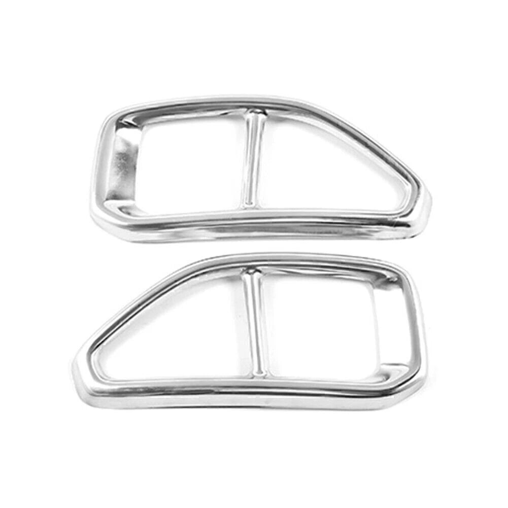 Exhaust Muffler Tip Tail Pipe Cover Trim for BMW 3 Series G20 G28 (2019–2023) Chrome