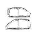 Exhaust Muffler Tip Tail Pipe Cover Trim for BMW 3 Series G20 G28 (2019–2023) Chrome