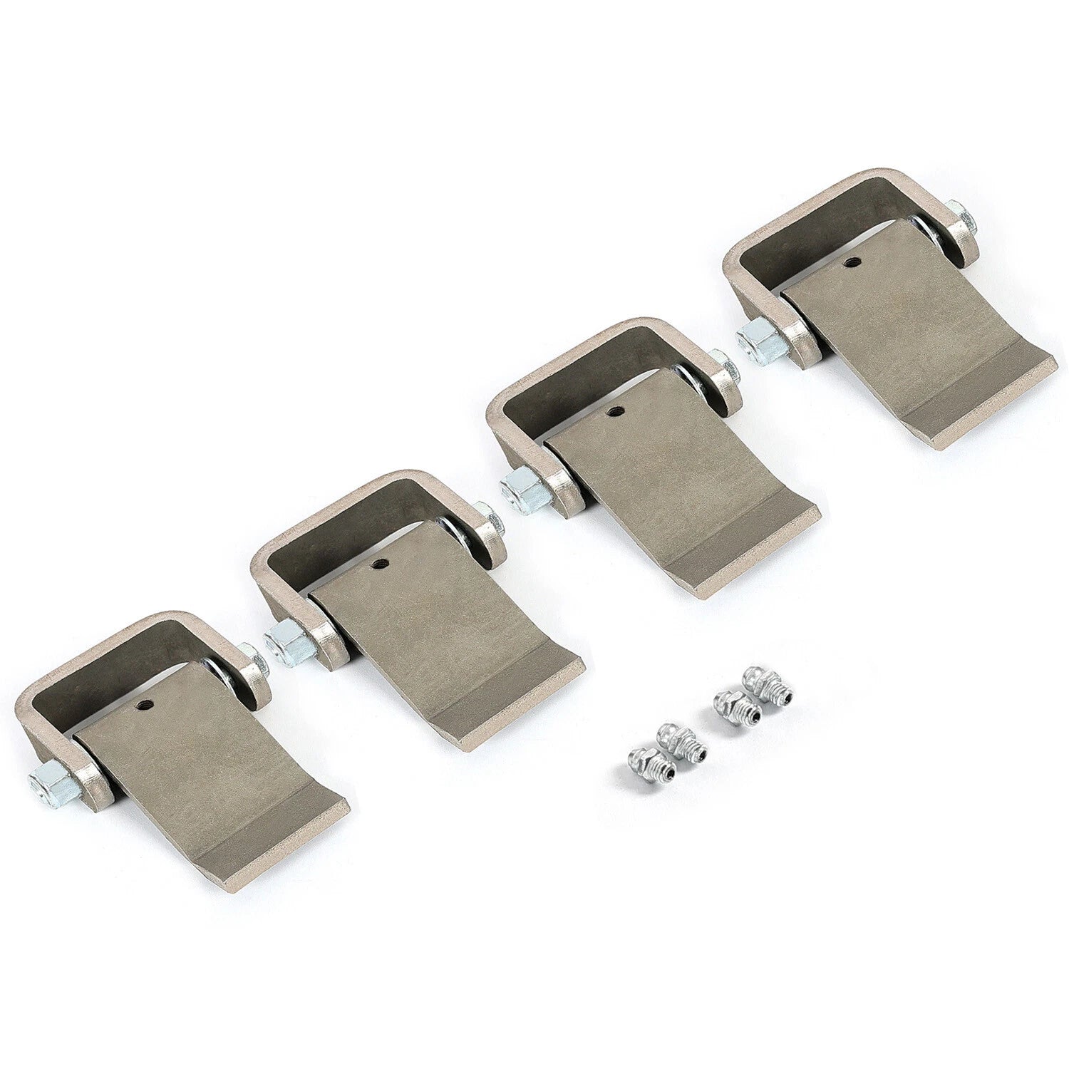 Set of 4 Heavy Duty Greaseable Door Hinges for Dump Truck Trailer