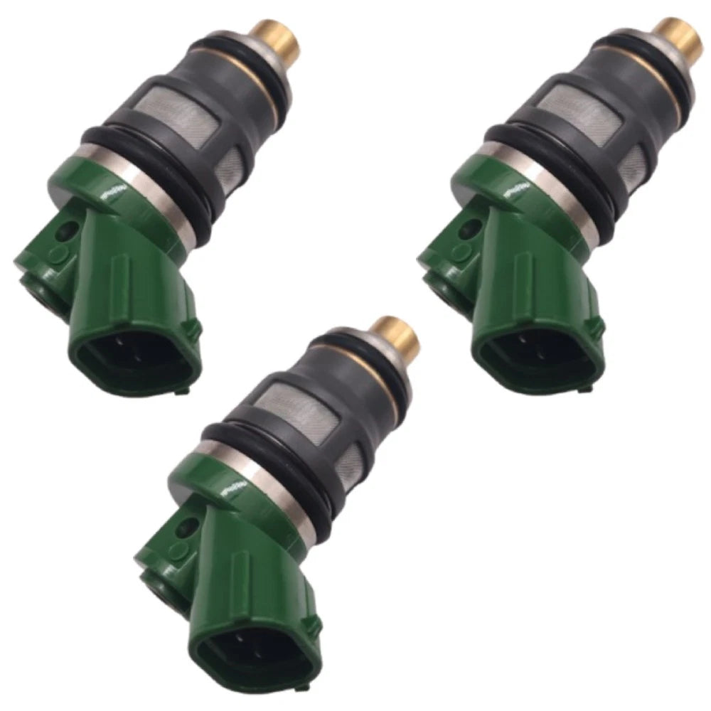 3pcs Fuel Injectors 15710-87J00 for Suzuki Outboard 40HP 50HP (1999–2010)