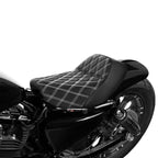 Black Rider Solo Seat Cushion for Harley Sportster Forty Eight (2010-2022)