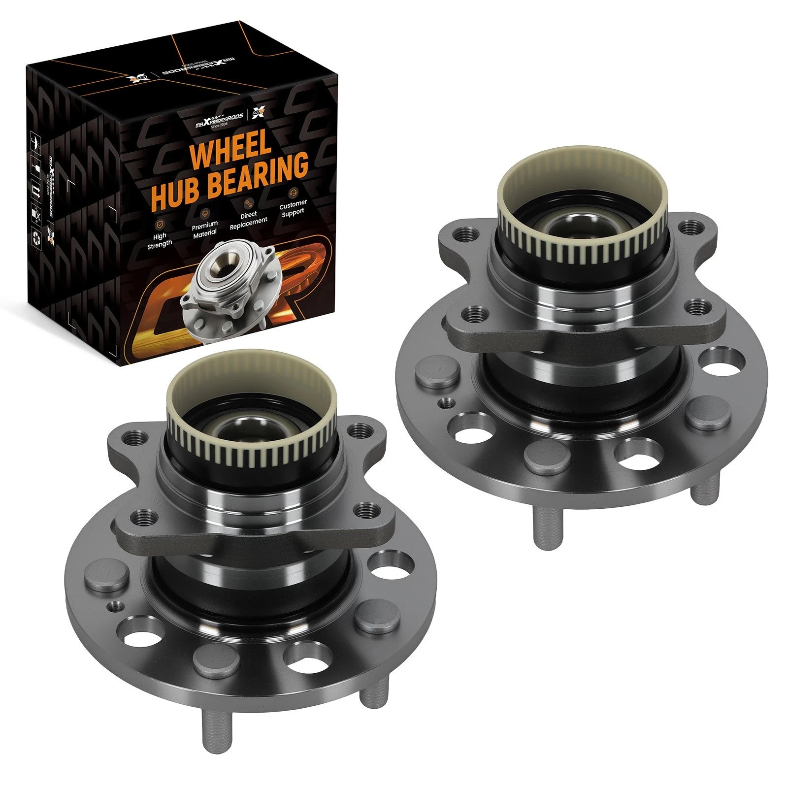 2X Rear Wheel Hub & Bearing for KIA Cadenza (2014–2016)