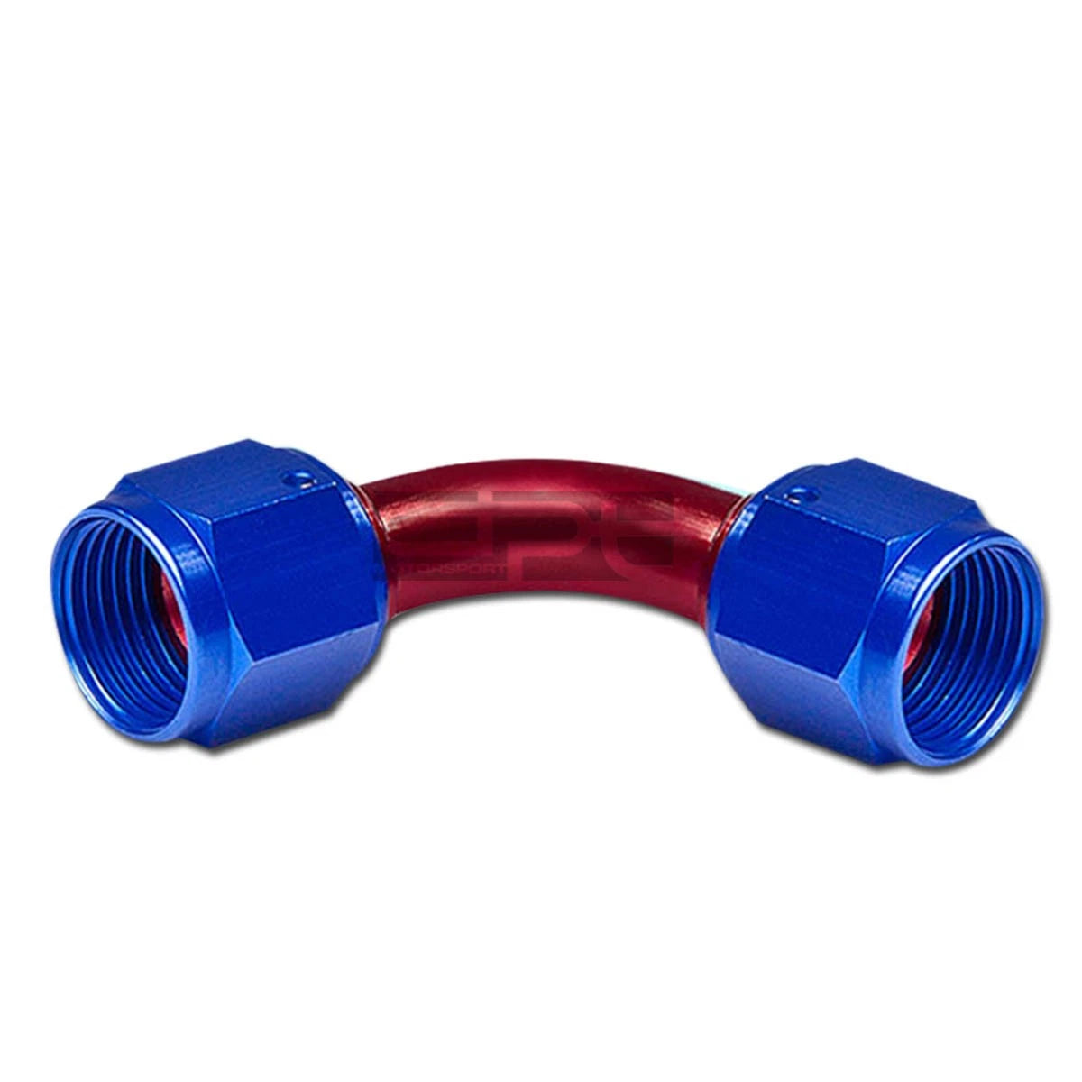 2X Aluminum 12AN 90 Swivel Oil/Fuel Line Hose End Fitting