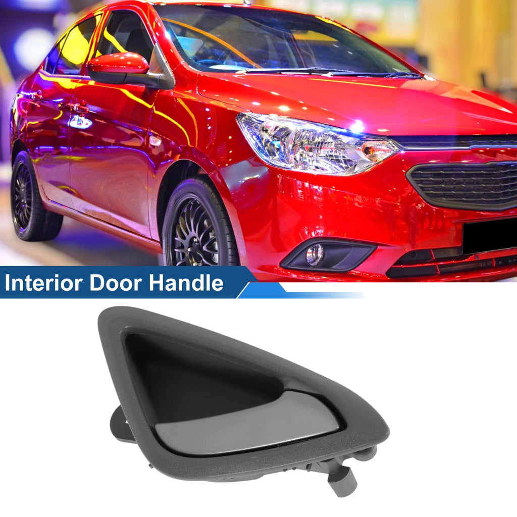 Front Driver Side Interior Door Handle for Chevrolet Sail (2010–2014) Gray Chrome