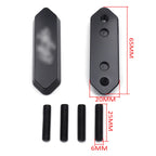 Black Mirror Block Off Base Plate for Kawasaki Ninja ZX-6R (2013–2018) & Ninja 250 (2013–2020)