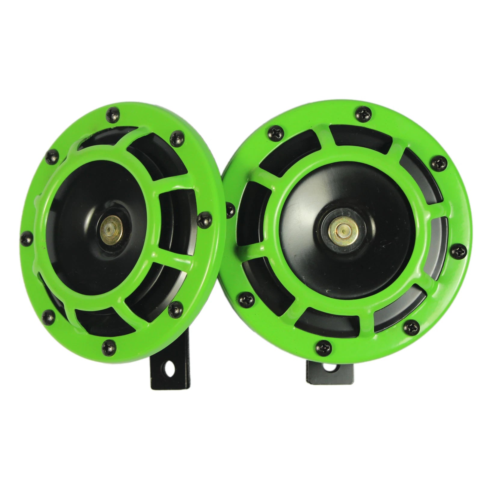 Set of 2 Electric Blast Tone Horns for Universal Vehicles (12V)