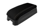 Console Lid Armrest Cover for Jeep Patriot (2009–2017) Carbon Fiber
