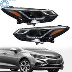 Projector Headlights w/ LED DRL for Chevy Cruze (2016–2018)