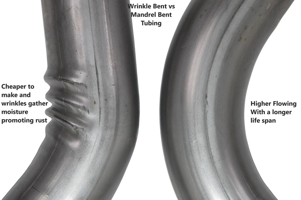 2.5" Dual Exhaust for Ford Crown Victoria P71 (2004–2011) NO MUFFLER Rolled Edge Tips