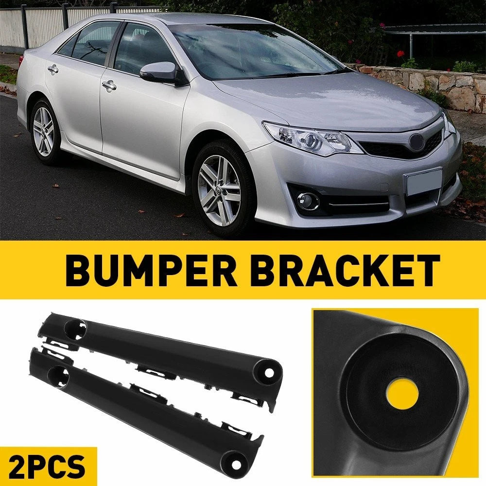 Set of 2 Front Bumper Retainer Support Brackets for Toyota Camry (2012–2014)