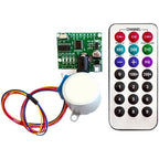 Wireless Infrared Control Board for 28BYJ48 Motor (Five Wire, Four Phase)