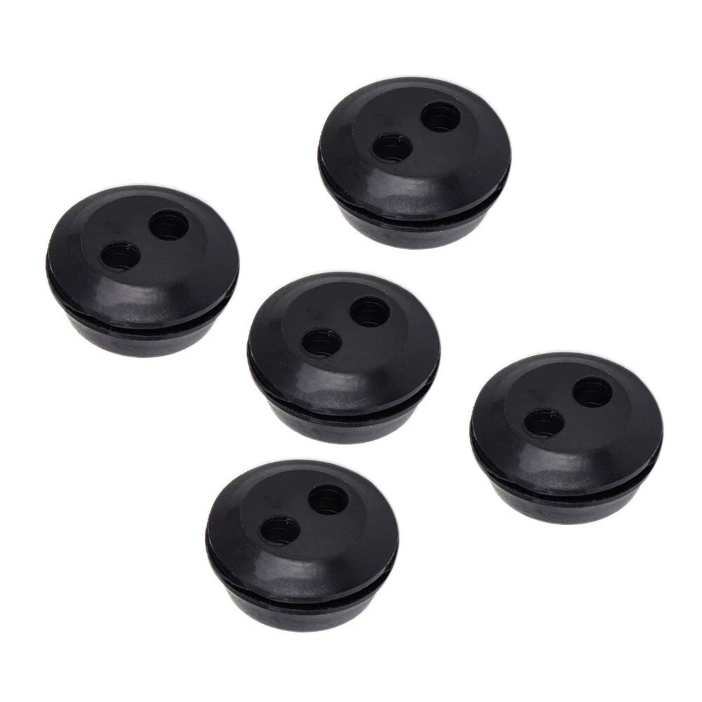 5pc Fuel Gas Tank Grommet for Stihl Husqvarna Homelite Lawn Mower (2 Hole)