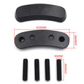 Black Mirror Block Off Base Plates for Kawasaki Ninja ZX-10R (2011–2015)