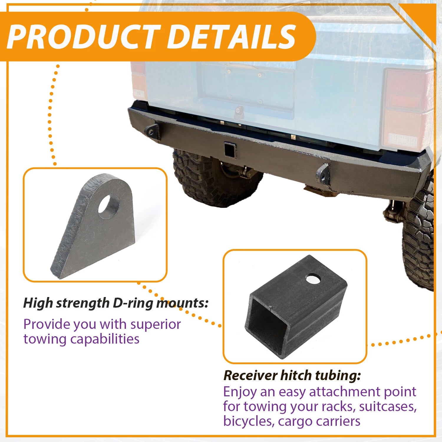 Bumper Kit for Jeep Cherokee XJ (1984-2001)