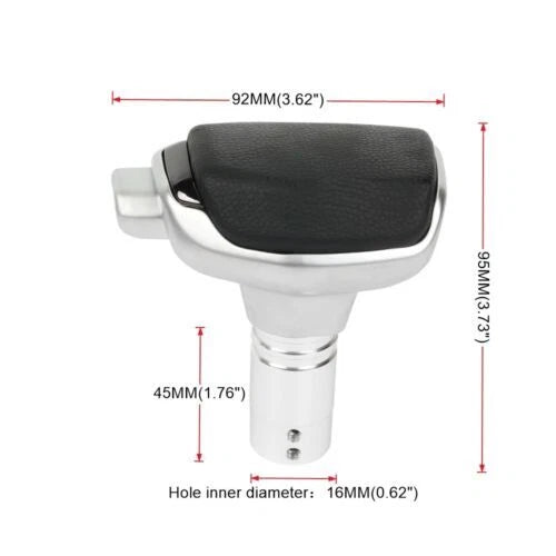 Universal PU Leather Gear Shift Knob for Automatic Transmission