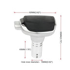 Universal PU Leather Gear Shift Knob for Automatic Transmission