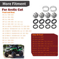 Front Wheel Hub Bearings & Seals for Arctic Cat 400 2x4 4x4 (1998–2004)