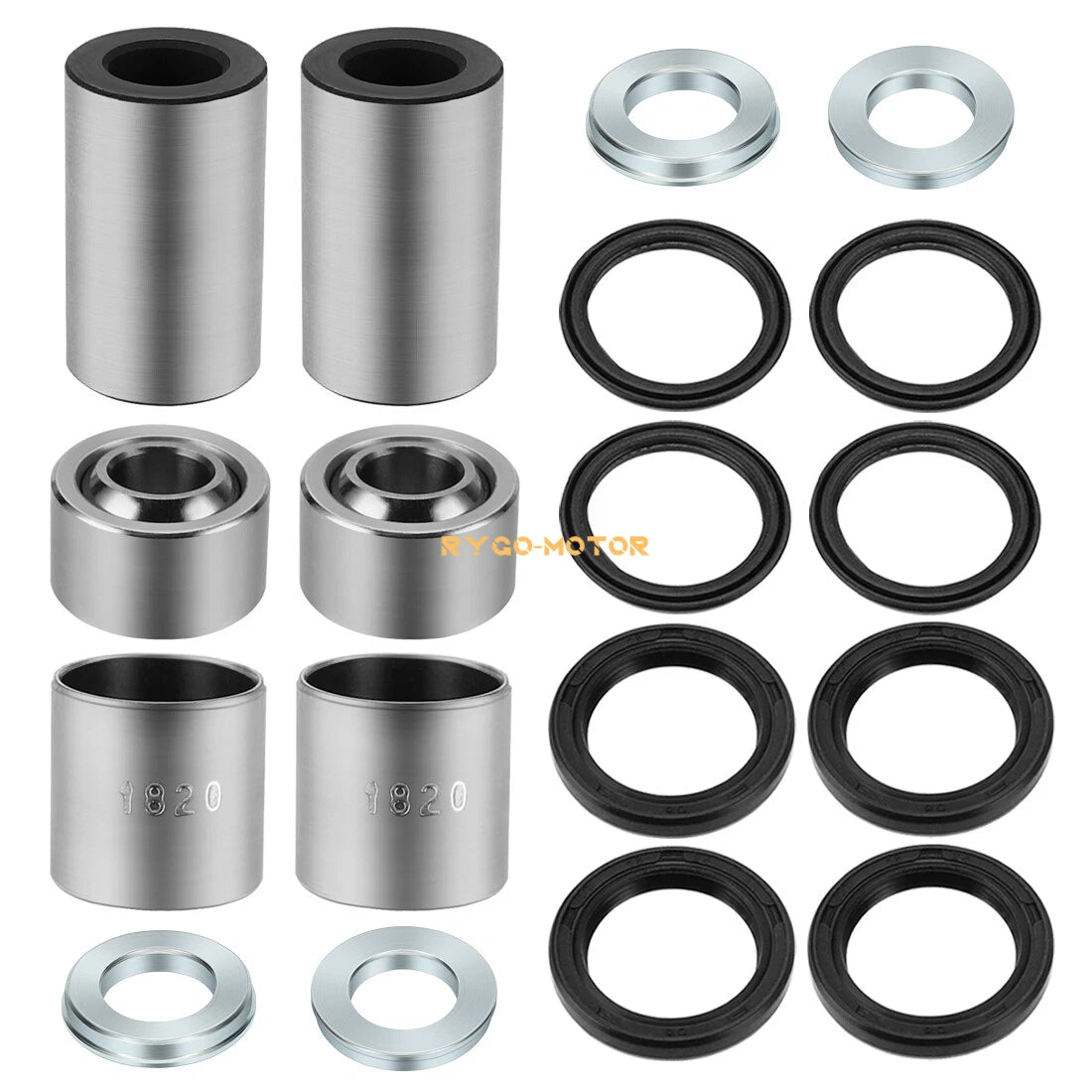 Front Shock Bushing Kit Upper & Lower for Honda TRX400EX (1999–2004)