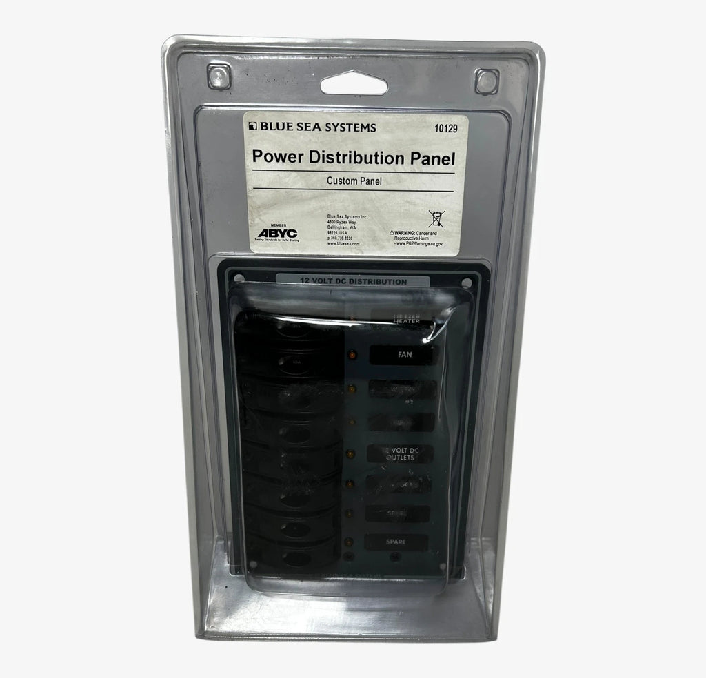 Power Distribution Panel 8 Position for Blue Sea Systems (10129)
