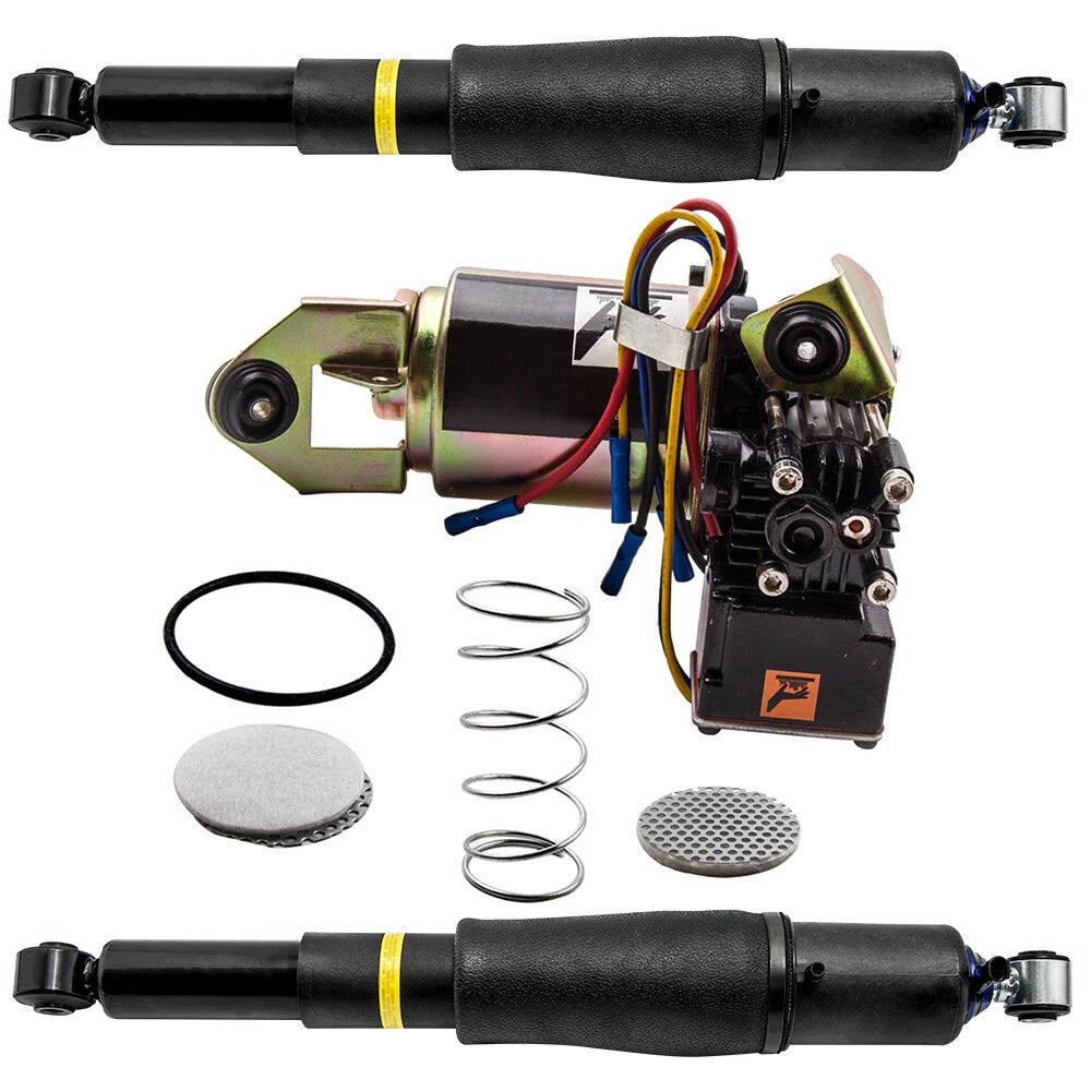 Air Suspension Compressor & Rear Shocks for Chevy Suburban 1500 (2006)