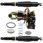Air Suspension Compressor & Rear Shocks for Chevy Suburban 1500 (2006)