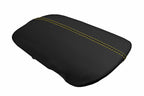 Console Lid Pull Over Cover for Ford Mustang (2015–2020) Yellow Stitch
