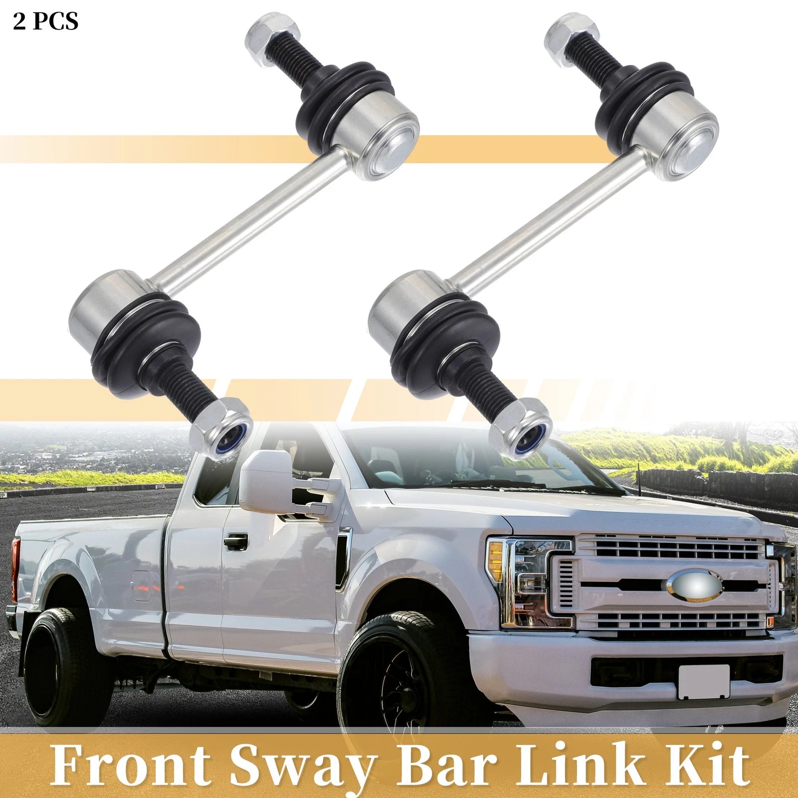 2X Front Stabiliser Sway Bar Link for Lincoln MKX, Ford Edge (No.K750159)