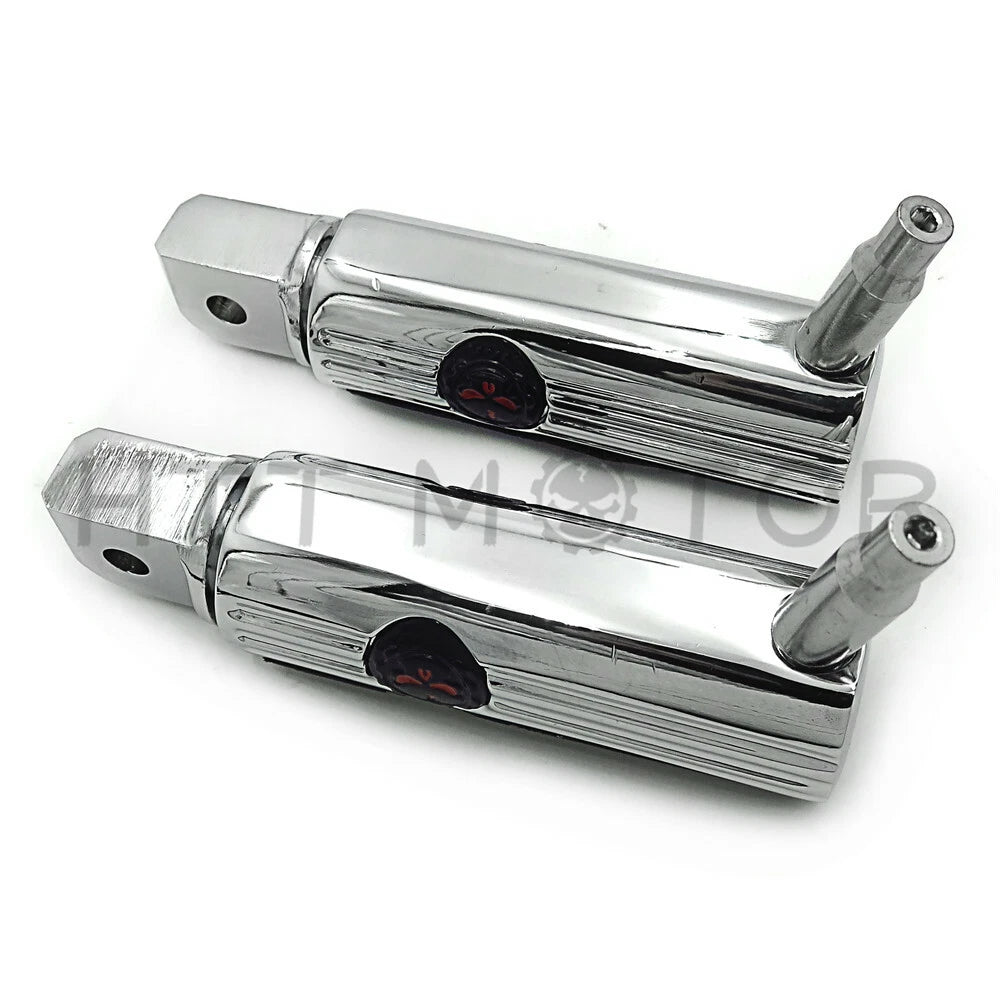 Chrome Footpegs for Harley-Davidson Softail Slim FLSL & Breakout FXB (2018–Present)
