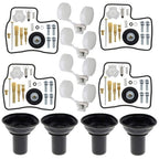 4X Carburetor Repair Rebuild Kit for Honda Shadow VLX600 VT600C VT600CD (1997–2007)