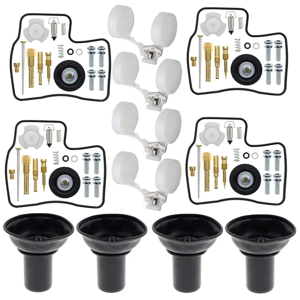 4X Carburetor Repair Rebuild Kit for Honda Shadow VLX600 VT600C VT600CD (1997–2007)