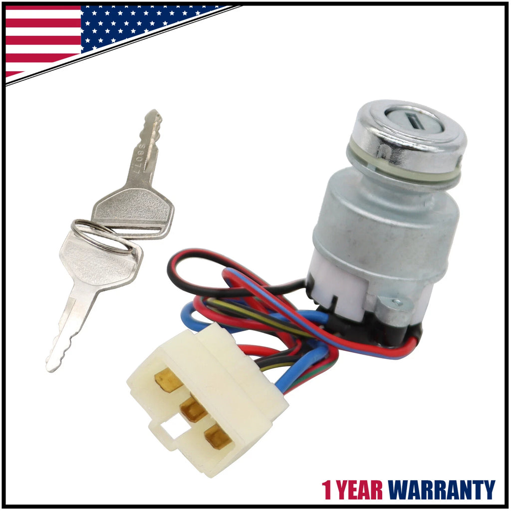 Ignition Starter Switch T4625-B0100 with 2 Keys for Kioti CK DK DS RX