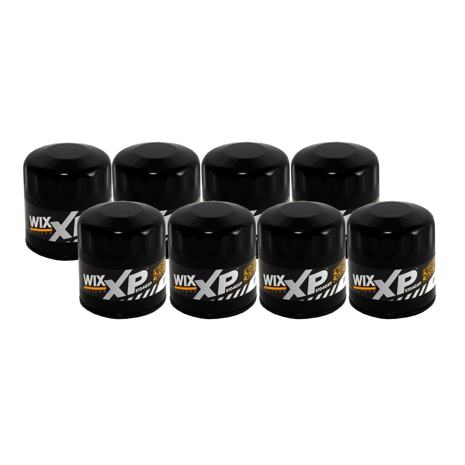 Set of 8 Engine Oil Filters for Buick Cadillac Chevy GMC Isuzu Jeep (HD)