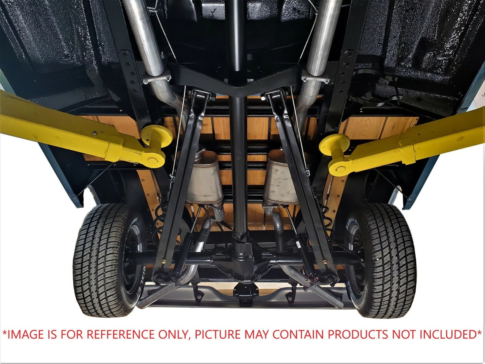 2.5" Dual Exhaust Kit for Suburban Yukon (1969–1972) Flowmaster 50 Series