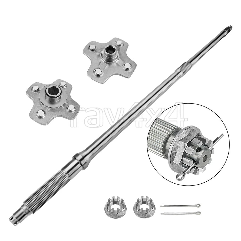 Rear Axle Shaft Wheel Hub for Honda Rubicon 500 TRX500FA FGA FPA (2001–2011)
