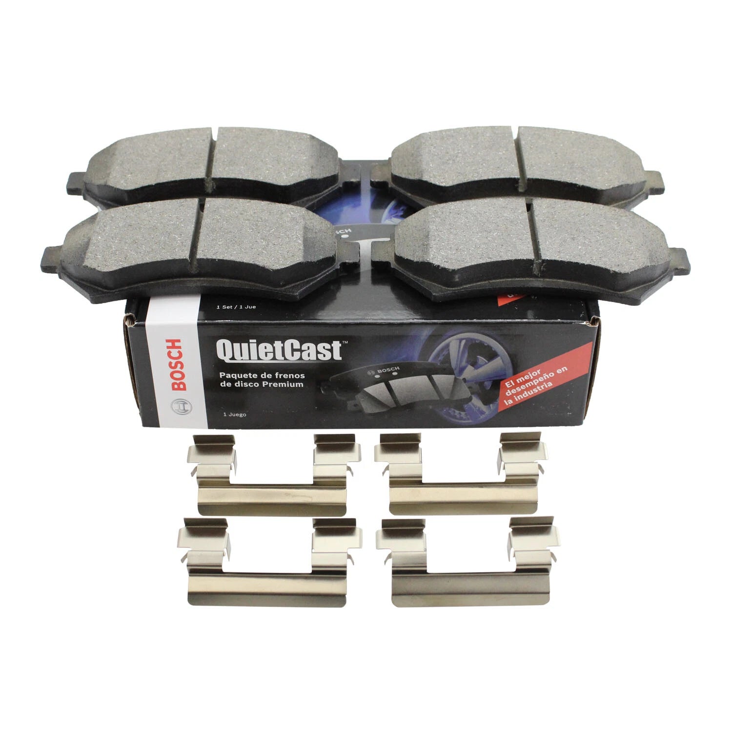Bosch QuietCast Ceramic Brake Pads for Buick Chevrolet Oldsmobile Pontiac (2000–2023)