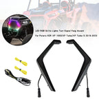 LED RGB Grille Light Turn Signal Accent for Polaris RZR XP 1000 Turbo (2019–2022)
